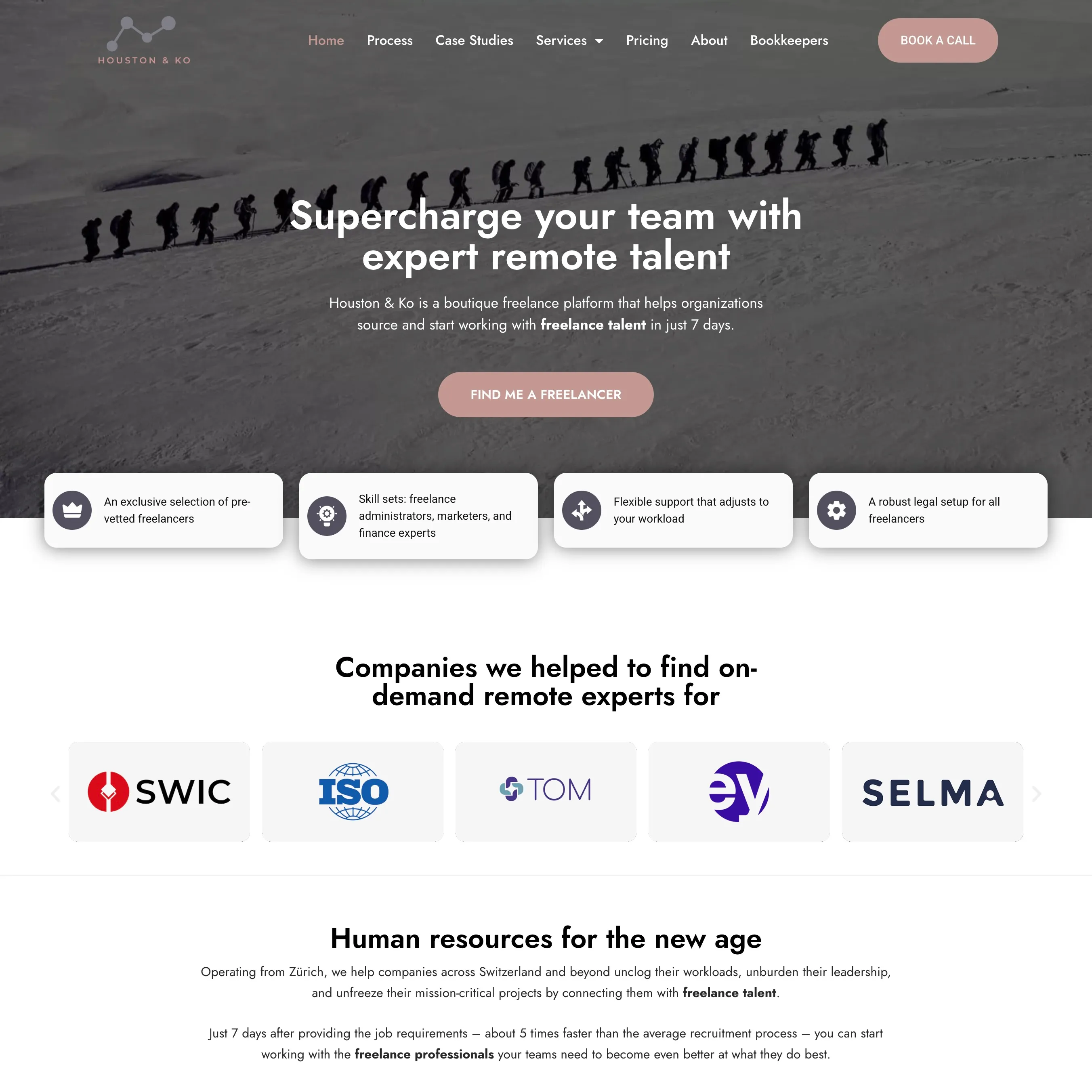 Houston&Ko website copy